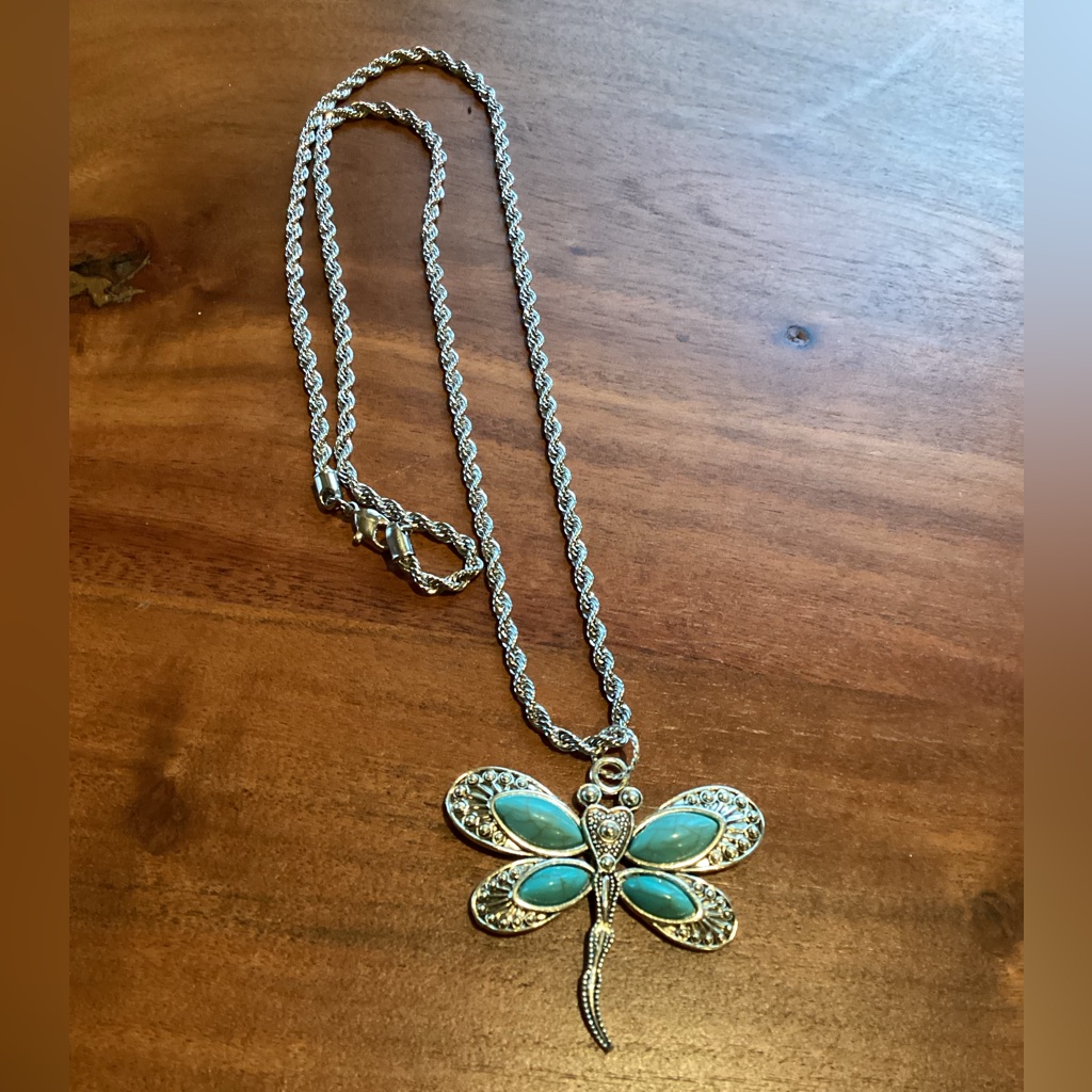 Large Dragonfly Necklace